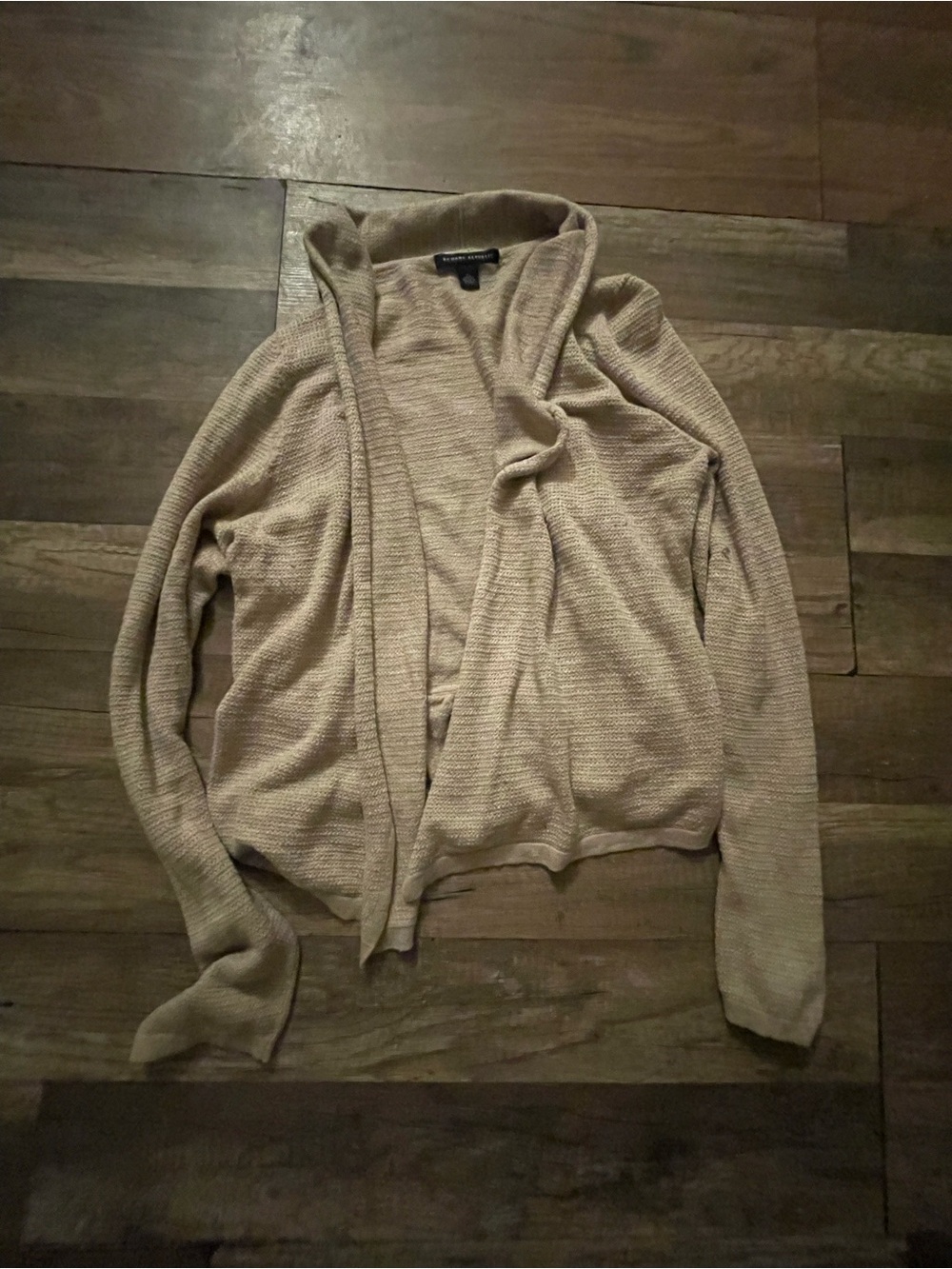 Banana Republic Beige Open-Front Women's Cardigan
